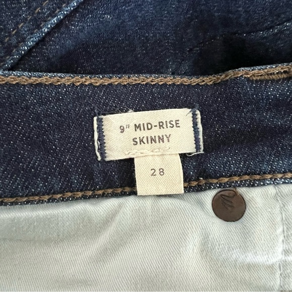MADEWELL 9" Midrise Skinny Jeans - Picture 3 of 7